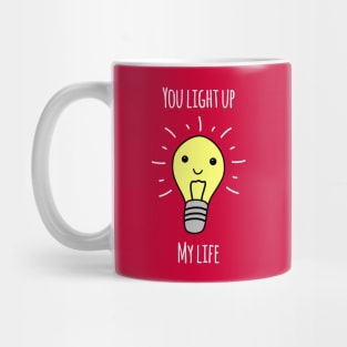 'You Light Up My Life' (Red Edition) Mug